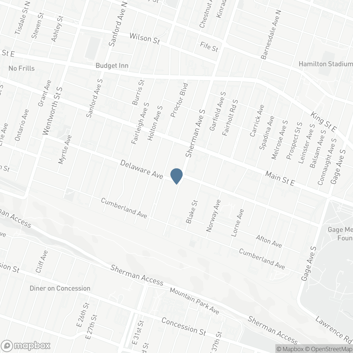 209 DELAWARE AVENUE, Hamilton, Ontario L8M 1W2